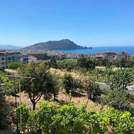 Deniz Manzarali,Terasli,Doga Icinde Muestakilsi Ev * Alanya